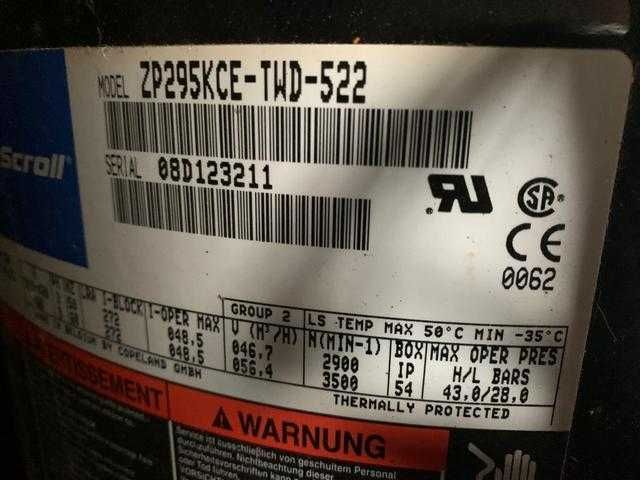 Agregat wody lodowej chiller Airwell 240 kW