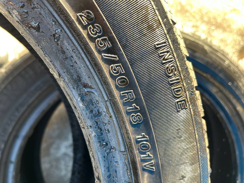 GoAuto шини Yokohama 235 50 18, 7.8mm, 2018, пара, Київ