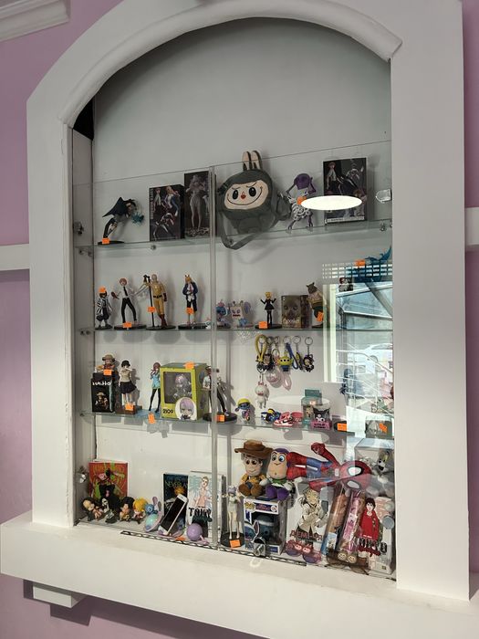 Скляні двері полички для вітрини