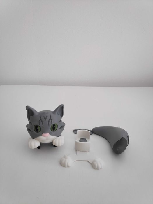 Suporte papel higeinico - Gato Divertido