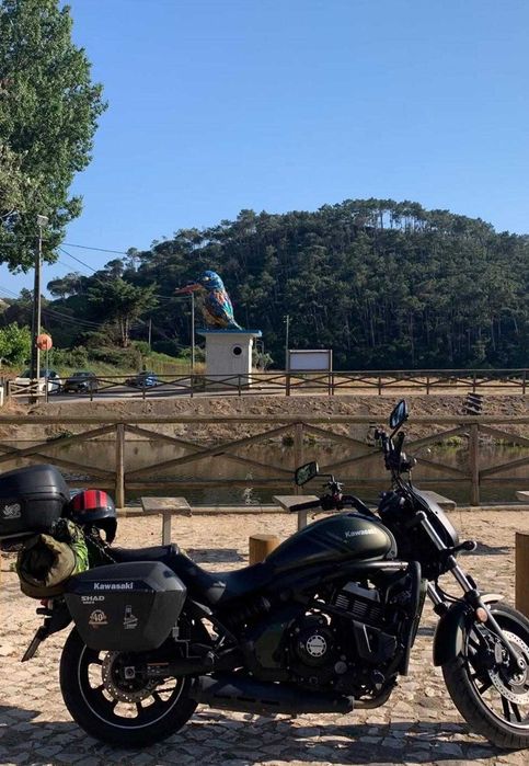 Kawasaki Vulcan S (2018) – Pronta a Viajar (64.000 km) + Extras