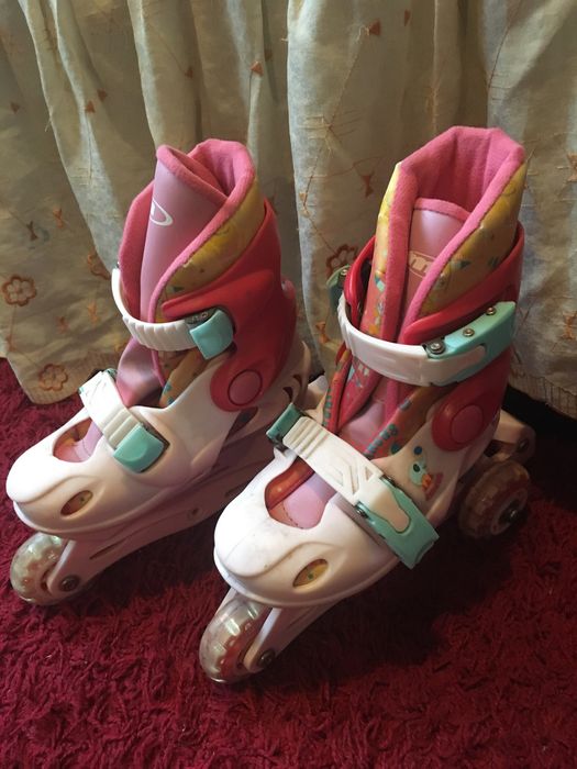 Matras rolki 3-kołowe trójkołowe 30-33