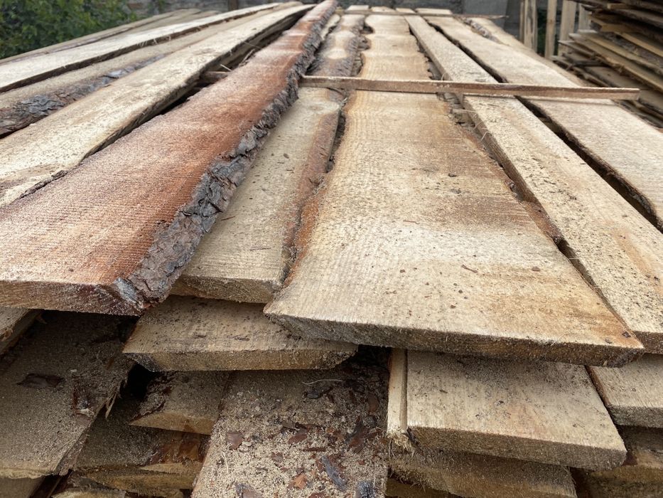 Доска обрезная и необрезная