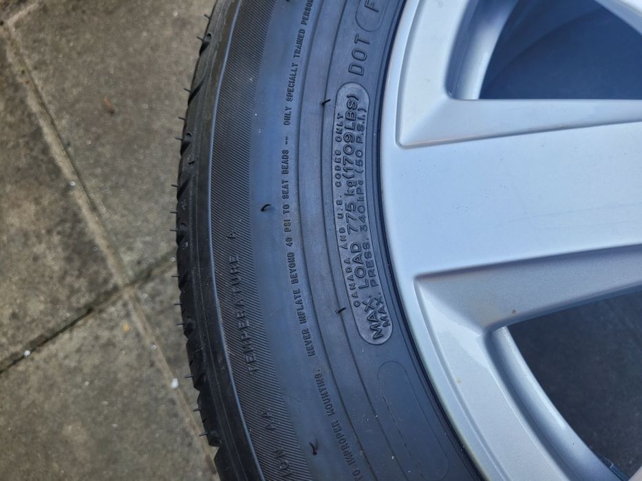 Koło zapasowe AUDI A6 C6 255/55 R16