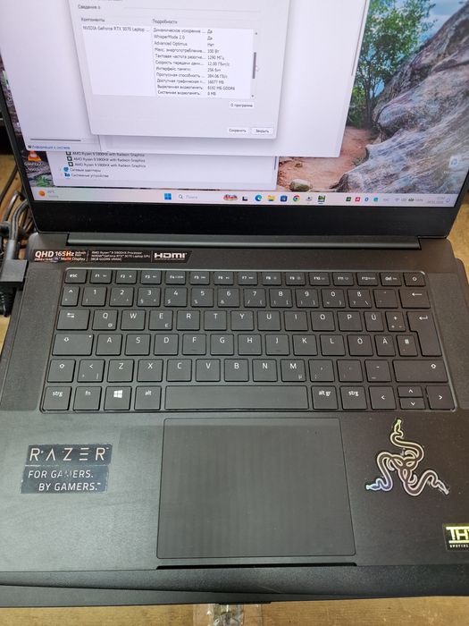 Razer Blade 14 RZ09-0370/ 14" 2560x1440/ Ryzen 9 5900HX/ 16GB RAM/ 1000GB SSD/ RTX 3070 8GB