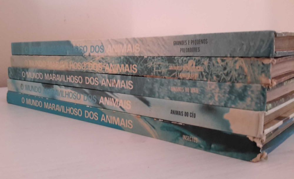 O Mundo Maravilhoso dos Animais (4 volumes)