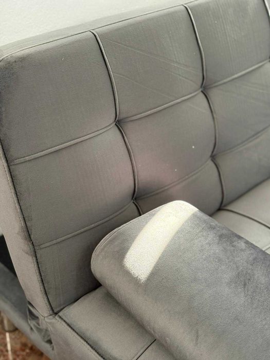 barato sofá cama tecido e veludo novo envio gratis