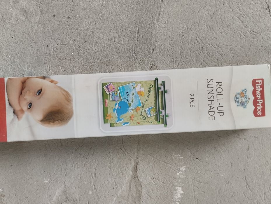 Przeciwsłoneczne rolety do samochodu dla dzieci firmy Fischer price