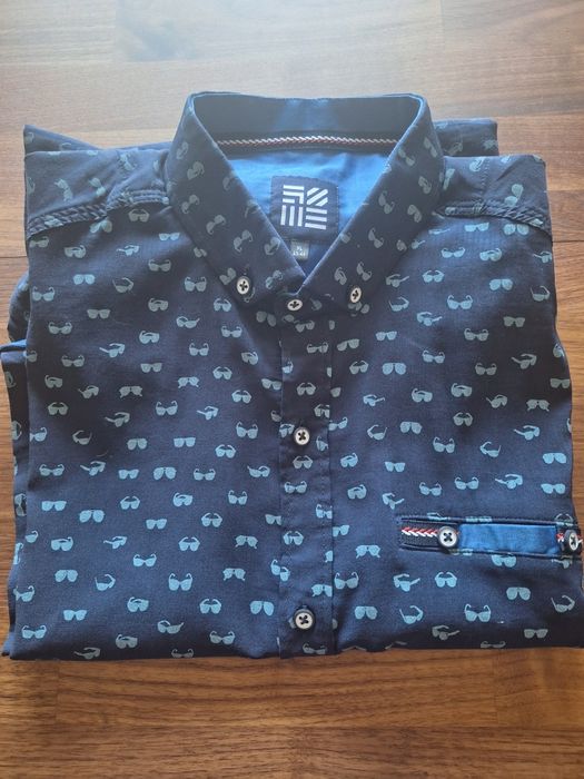 Koszula męska, krótki rękaw