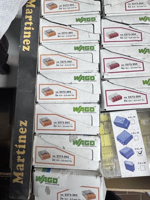 Ligadores wago 3/4/5