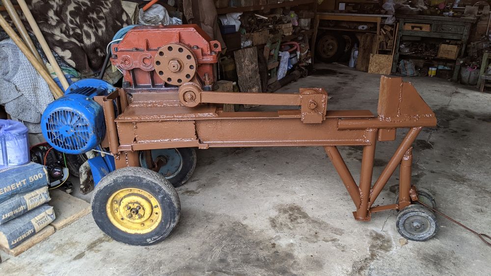 Дровокол редукторный