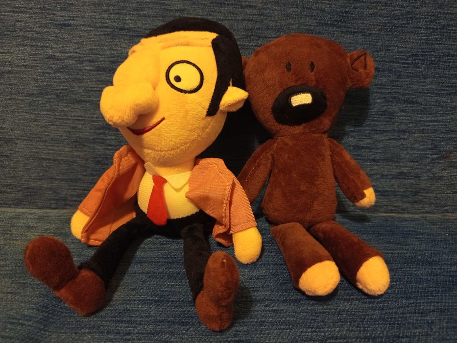 Maskotka figurka Jaś fasola mr Bean i jego miś śmieszna przytulanka prezent
