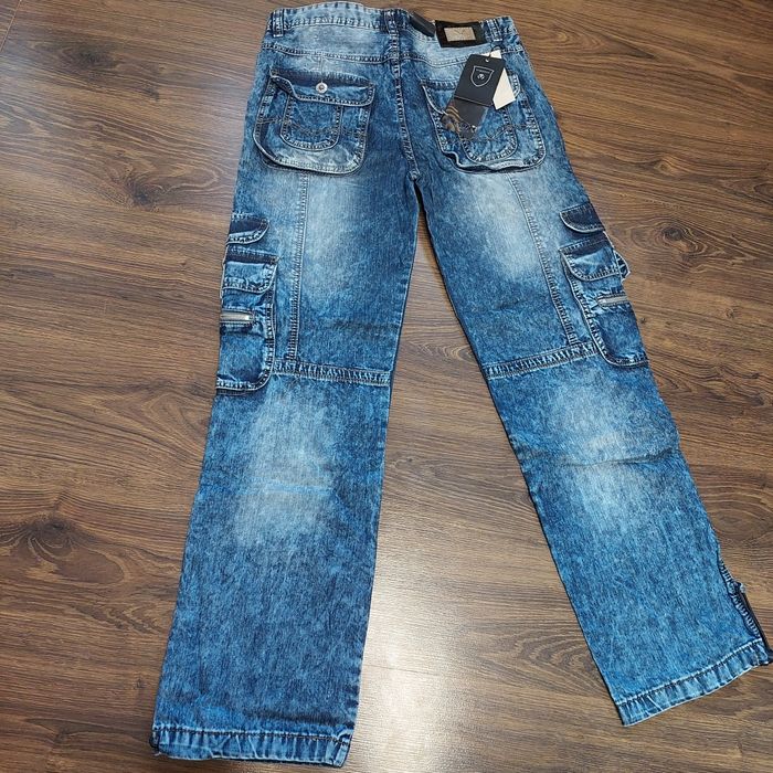 Джинсы широкие мужские (торг)