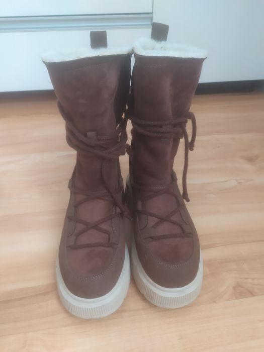 Buty zimowe z futerkiem