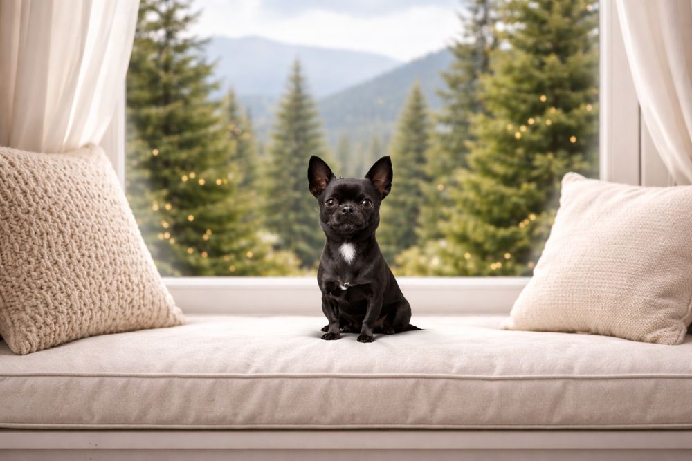 Чіхуахуа дівчинка на подушку