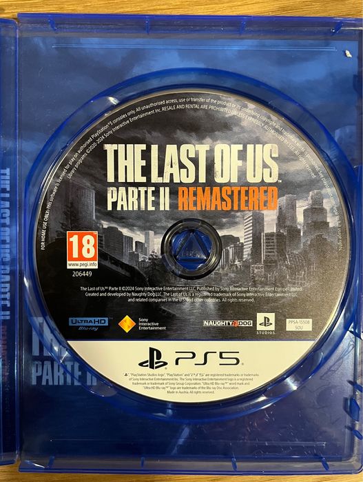 The Last of Us Parte 2 REMASTERED PS5