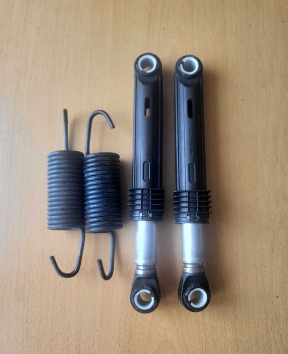 Komplet zawieszenia pralki LG: Amortyzatory 100N  + Sprężyny