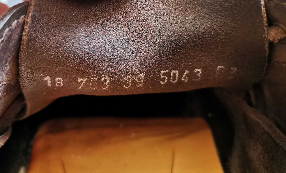 Velas / Sapatos Portside, em pele - 39