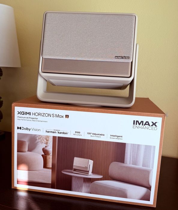 Projektor XGIMI Horizon S Max 4K UHD (3840 x 2160), Wi-Fi, Bluetooth