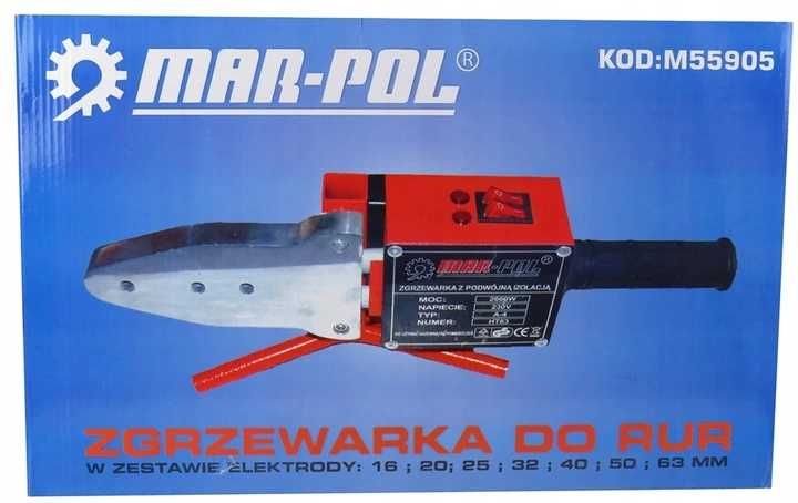Zgrzewarka do Zgrzewania Rur Moc 1500W - NOWA