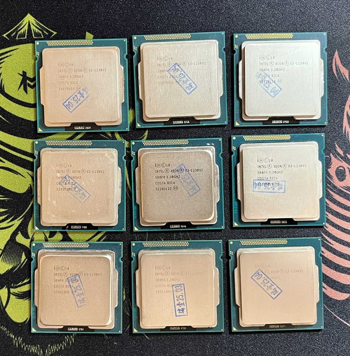 s1155 Intel Xeon E3-1230 V2 (3.3-3.7GHz, 4 ядра, 8 потоків, 8Mb кеш)