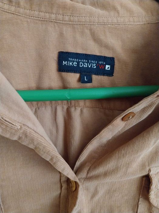 Camisa de Bombazine, Mike Davis, tamanho L
