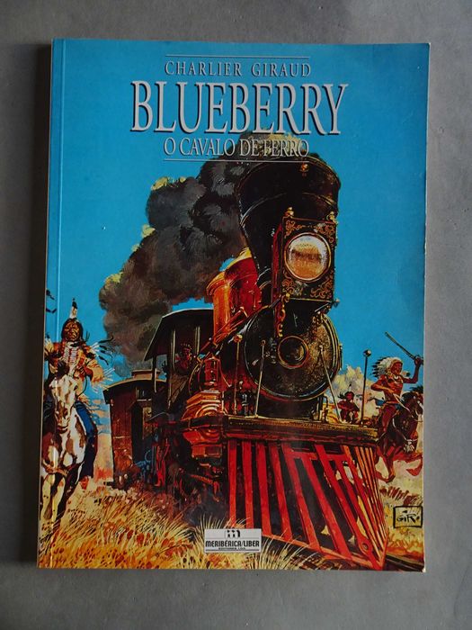 Livro Meribérica - Blueberry - O cavalo de ferro (capa mole)