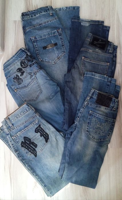 Продам джинси Richmond,комбінезони.