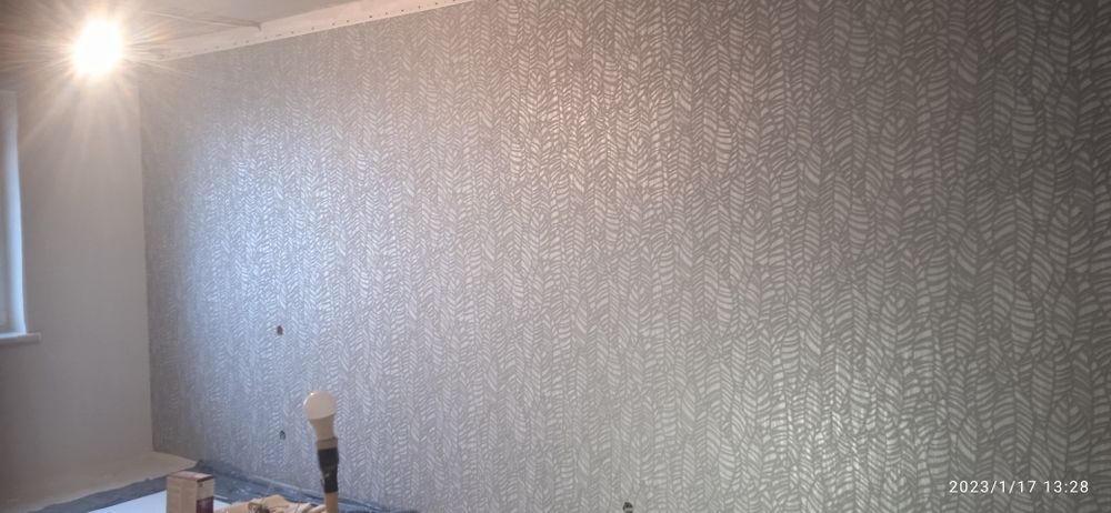 Шпатлевка,  обои ,покраска .пос Котовського, лески ,фонтанка ,пригород