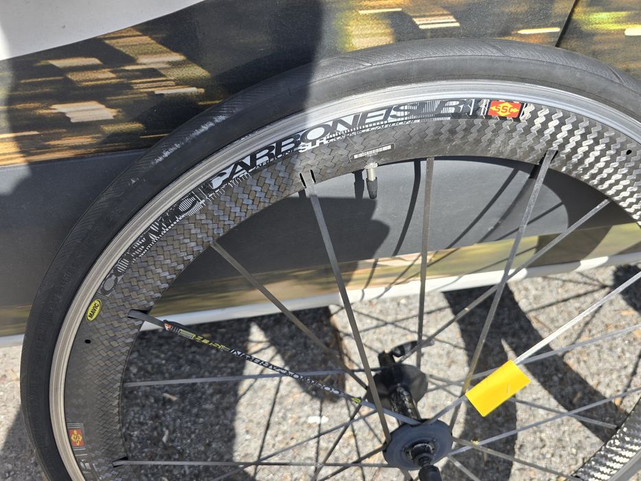 Par de rodas mavic cosmic slr completas