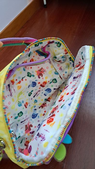 Mochila Divertidamente Reversível - Criança Disney, Como nova