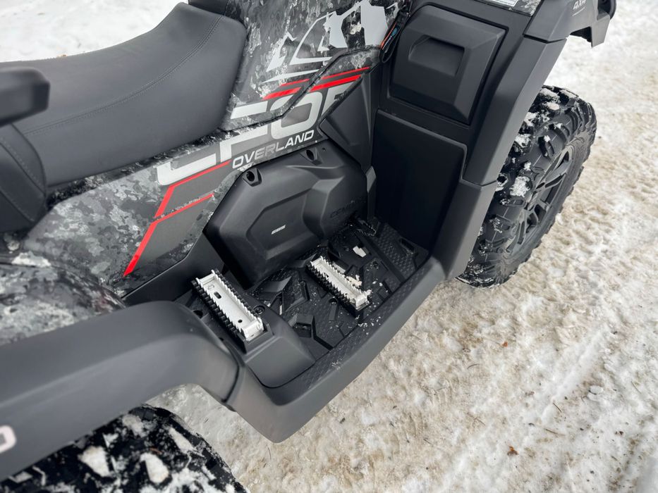 Cf Moto 625 Overland CAMO 4x4 EPS doposażony! Kufer, ledbar, dystanse