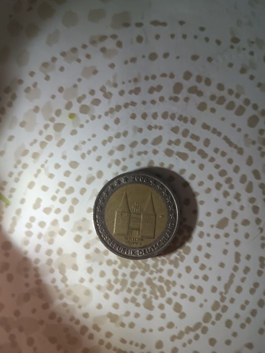 2€ Alemanha 2006 — Holstentor (Schleswig-Holstein) Letra J