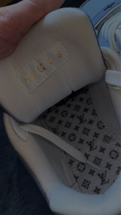 Buty Louis Vouitton Blue Niebieskie