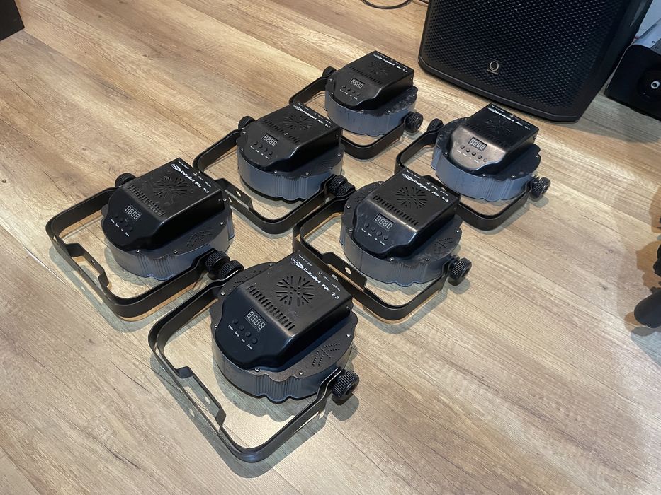 Showtec Compact PAR 7-3 LED PAR 6szt!