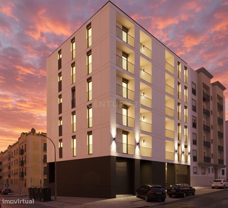 Apartamento T3 novo em construção no Bairro Afonso Costa, Setúbal