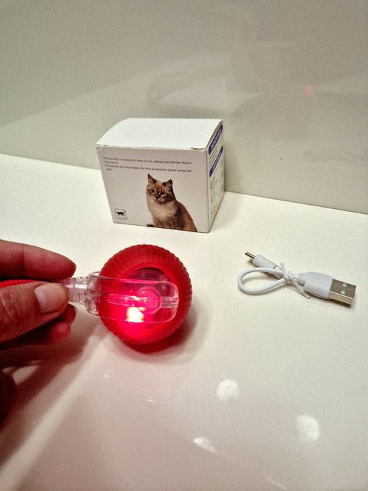 Interaktywna piłeczka dla zwierząt