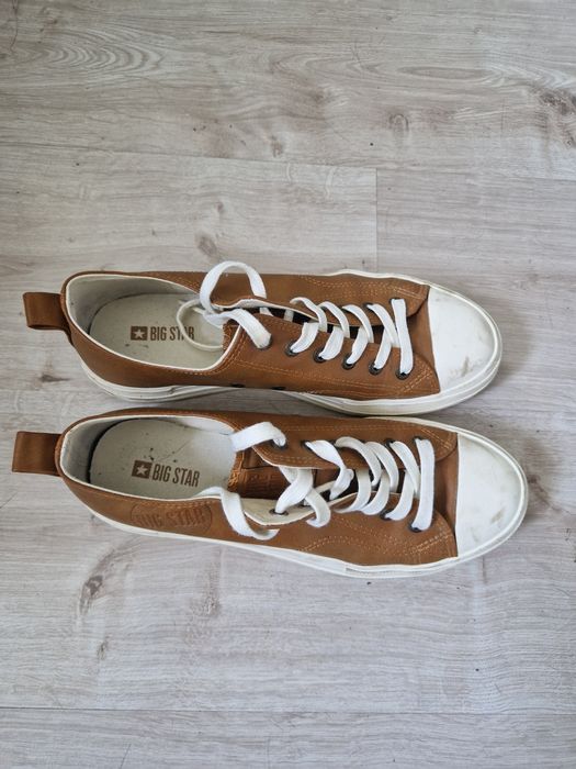 Skórzane trampki damskie Big Star 41