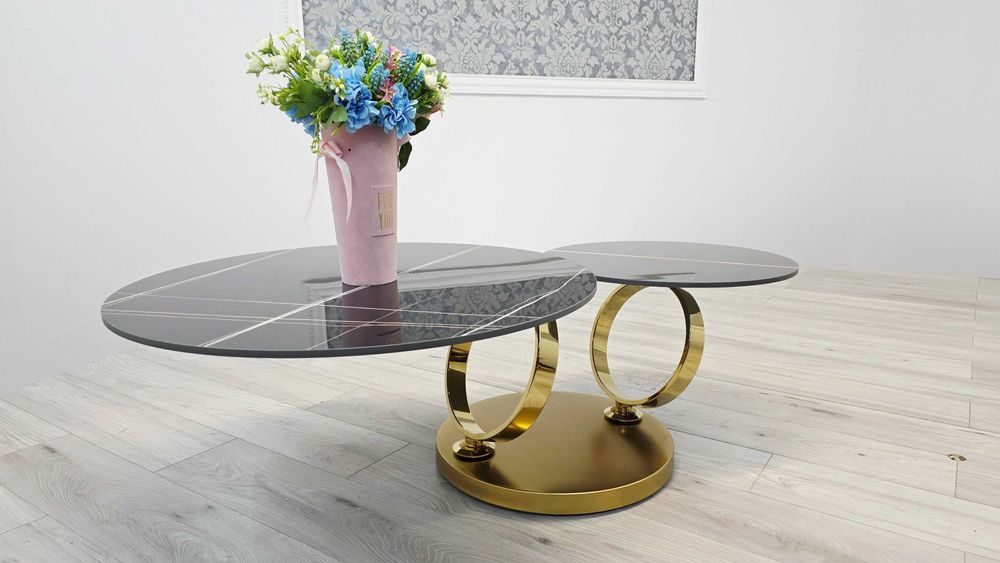 !NOWOŚĆ! Stolik Glamour DOUBLE RING !