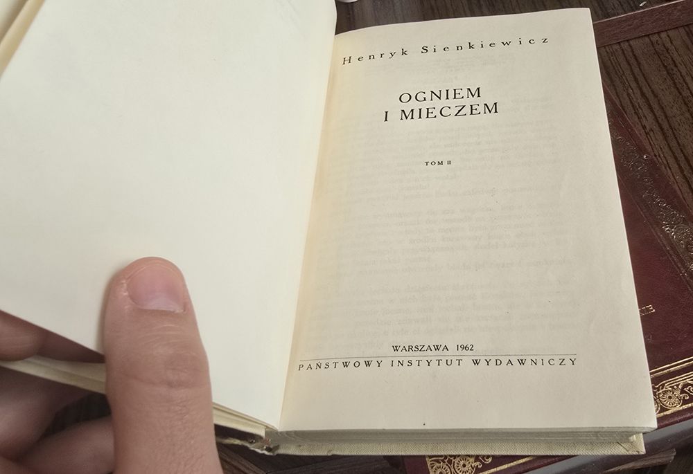 7 książek Sienkiewicz PIW 1962