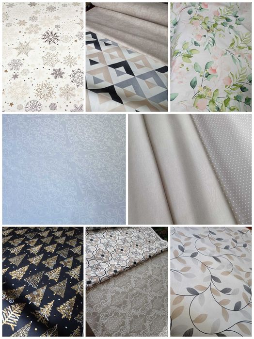 Красиві скатертини, ранери, тканина з тефлоновим покриттям