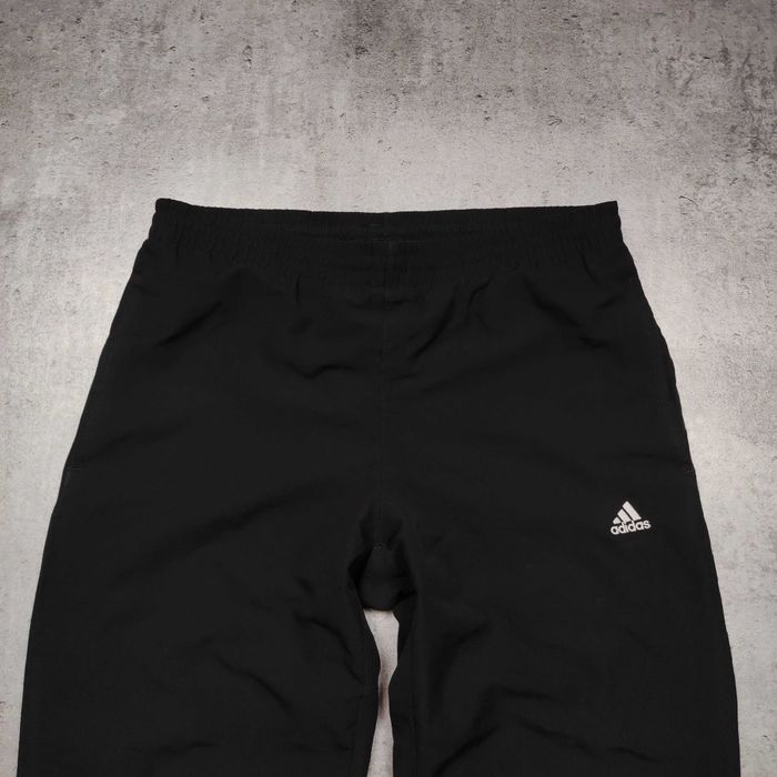 MĘSKIE Spodnie Sportowe Czarne Active PREMIUM ClimaLite Gym Adidas Logo