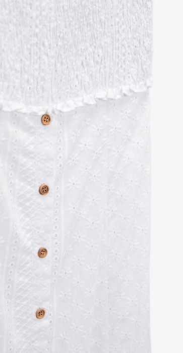 Сарафан Zara р М  белый