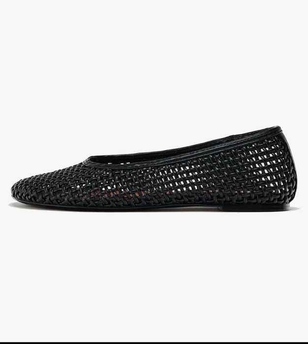 Плетені балетки сітка Zara