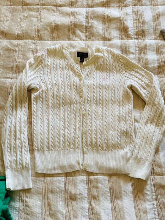 Casaco malha Ralph Lauren menina 8-10A