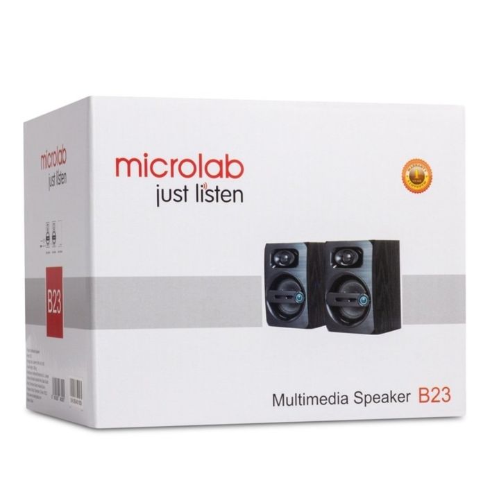 Акустична система 2.0 microlab B-23 wooden