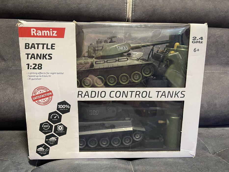 Bitwa czołgów-Czołg T34 vs German Tiger- 1:28