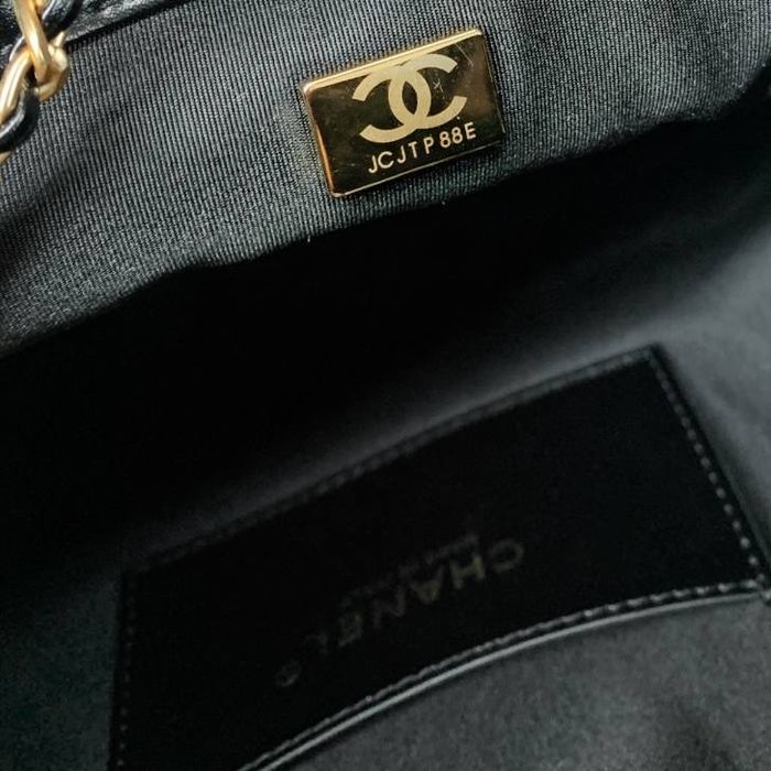 Женская сумка Chanel hobo bag 25 small black оригинал