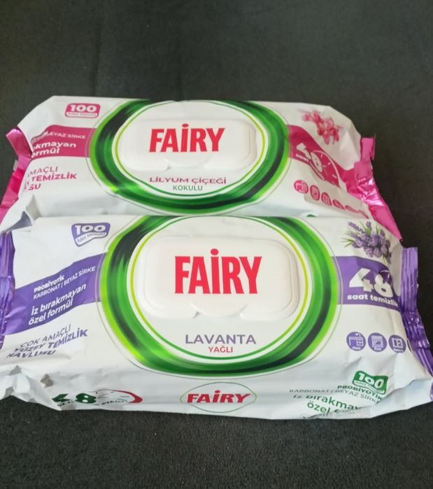 Chusteczki nawilżane fairy