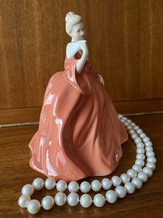 *Piękna Dama COALPORT Kolekcjonerska Figurka Lalka Porcelana Angielska
